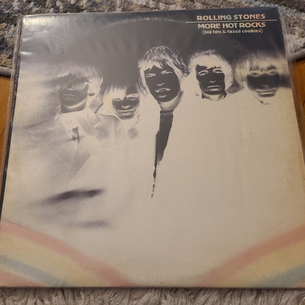 The Rolling Stones More Hot Rocks vintage vinyl record 2 LPs black